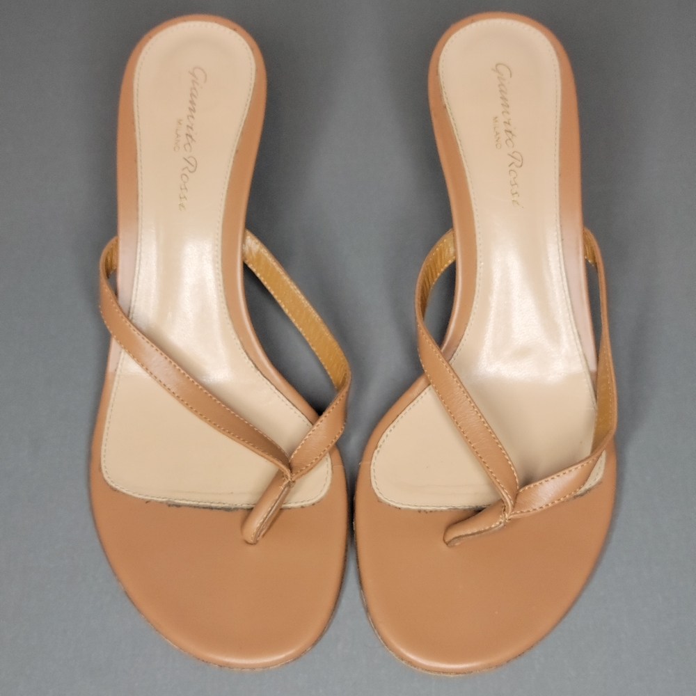 Gianvito Rossi Tan Sandals - Picture 5 of 9
